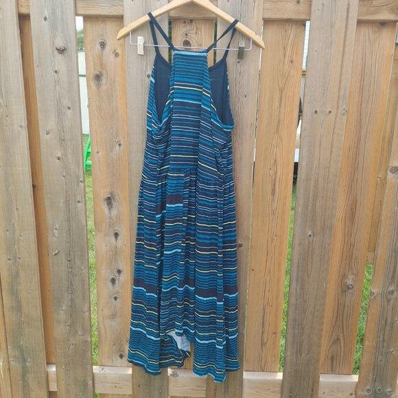 JOE FRESH Sun Dress Size Large Maxi Dress Stripe BNWT - Picture 5 of 8